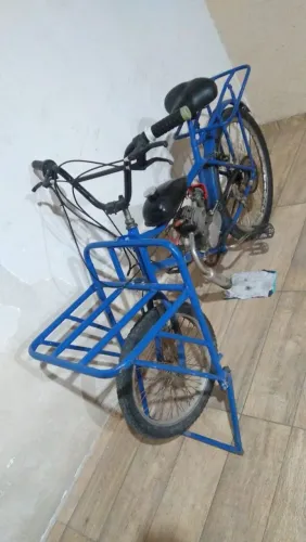 Bicicleta cargueira motorizada