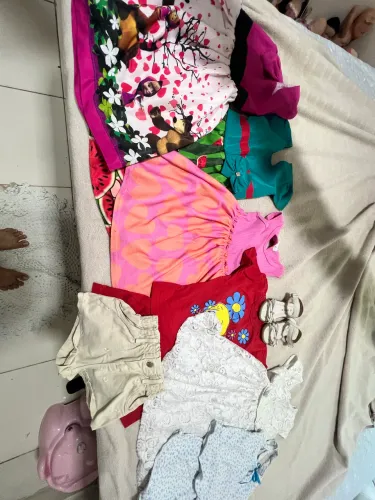 Lote infantil menina 2/3 anos