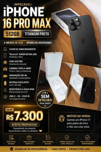 iPhone 16 Pro Max 512GB