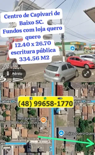 Imóvel para venda tem 335 metros quadrados em Centro - Capivari de Baixo - SC