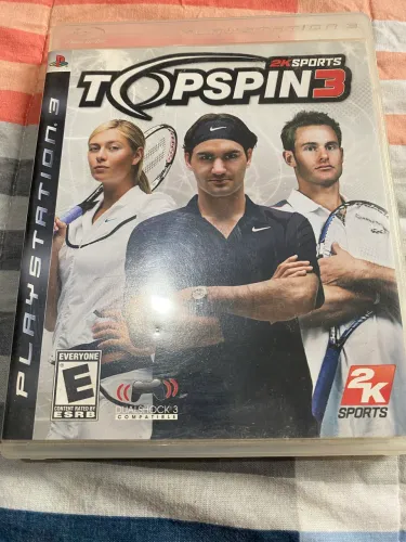 Jogo Top Spin 3 PlayStation 3 Original