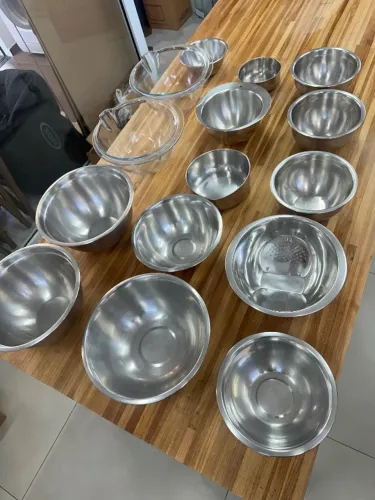 KIT INOX + 14 BOWLS + 2 BOWLS DE VIDRO