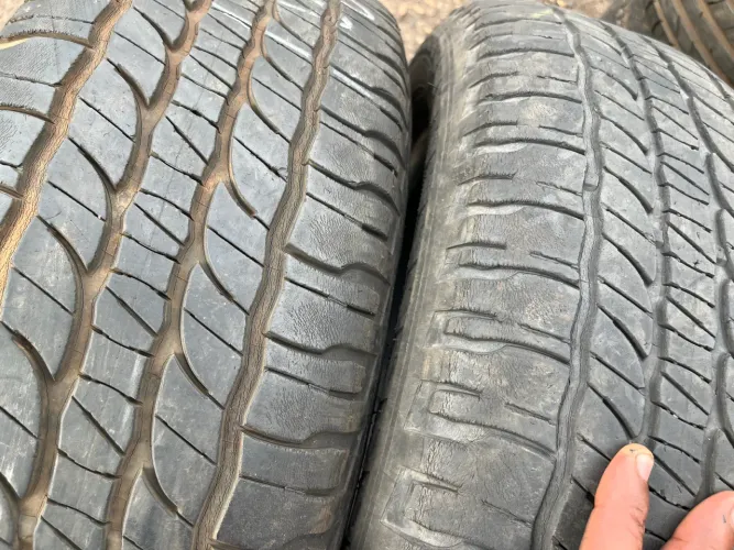 2 pneus 195/60 ARO 16 MICHELIN SEMINOVOS ORIGINAIS 