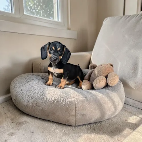 Dachshund Kaninchen