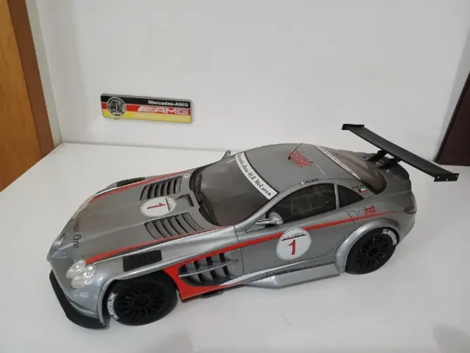 Mercedes-Benz SLR 722 GT Spirit 1:18 prata