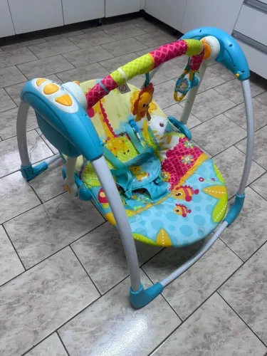 Cadeirinha Elétrica de Balanço Automática para Bebê 