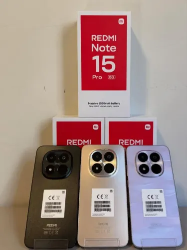 Redmi Note 15 Pro 5G 256/8 NFC Lacrado Disponível A Pronta Entrega