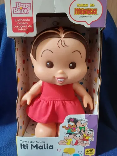 Boneca Mônica Iti malia original Babybrink 