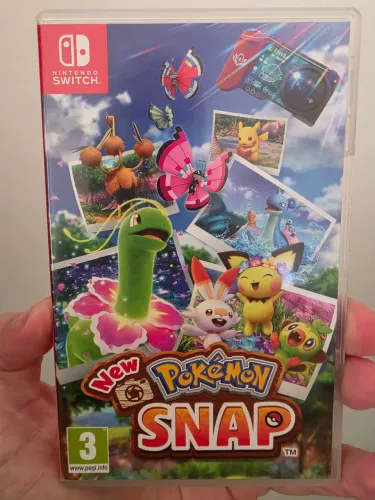 Jogo New Pokémon Snap - Nintendo Switch - Usado - Excelente - EUR