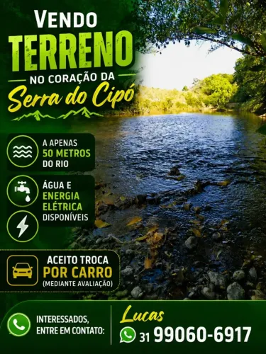 Oportunidade -Terreno na Serra do Cipó