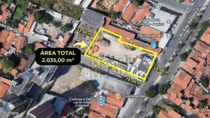 Terreno à venda, 2035 m² por R$ 3.950.000,00 - Papicu - Fortaleza/CE