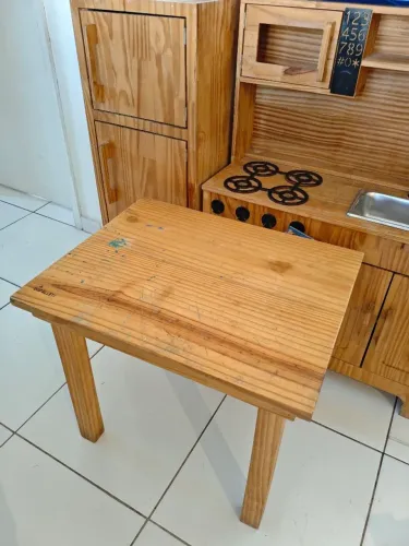 Mesa madeira infantil 