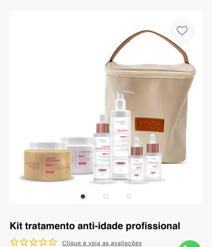 Kit anti idade profissional