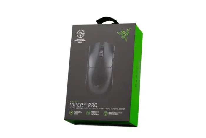 Razer Viper V3 Pro Wireless Preto 35K DPI 8000Hz NOVO LACRADO