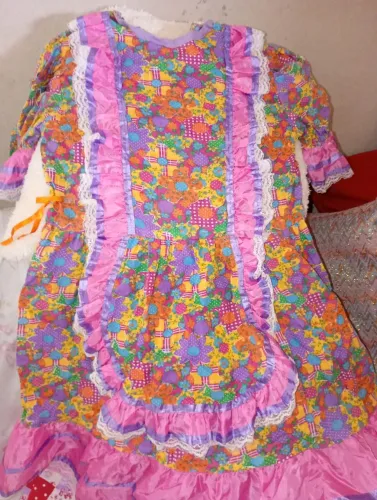 Vestido junino infantil