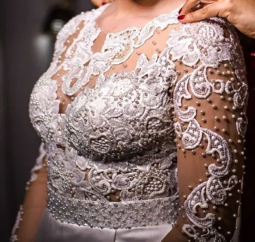 Vestido de noiva- 3 peças