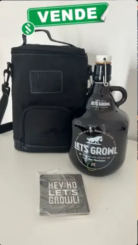 Growl- Garrafa, Mantenha sua bebida gelada