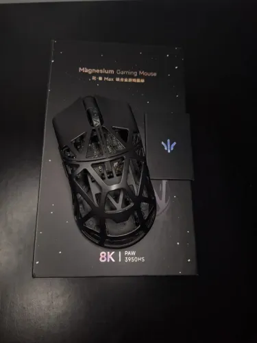 Mouse Gamer WLMouse Beast X Max 8K - Topo de linha