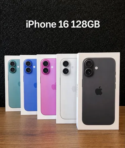 IPHONE 16 128GB NOVO LACRADO, LOJA NO RIOMAR, ACEITAMOS SEU IPHONE USADO.