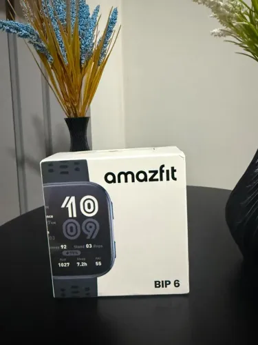 SmartWatch Amazfit Bip 6 Blue/Black - Novo e Lacrado - Pronta Entrega!