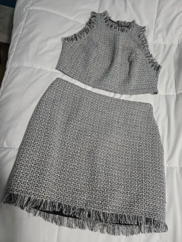 conjunto em tweed my place pp