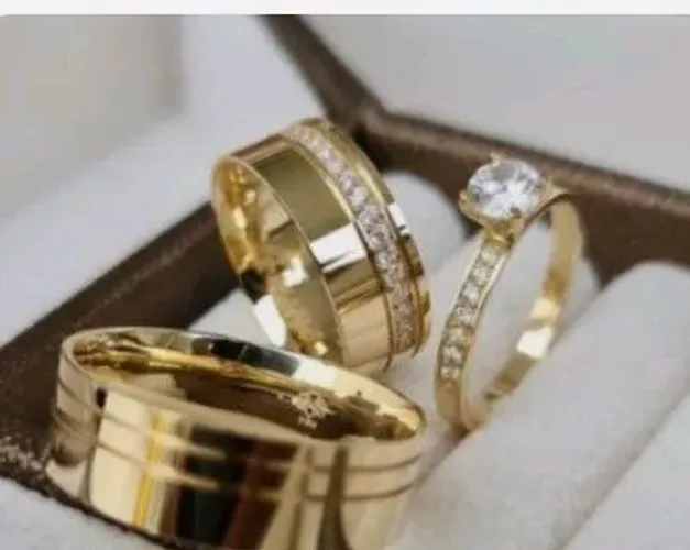 Alianças Personalizadas Garantia Compromisso  