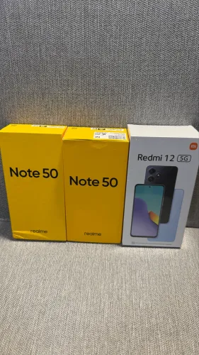 Celulares novos realme not50 . Xiomi redmi 12 5g