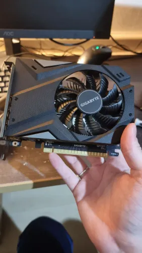 GTX 1650 4GB Gigabyte - 1 Fan | Funcionando perfeitamente