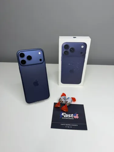iPhone 17 Pro Max 256Gb Azul - COM CAIXA E GARANTIA