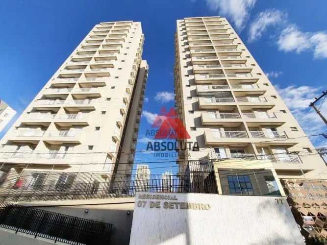 Apartamento com 2 dormitórios para alugar, 56 m² por R$ 2.184,22/mês - Centro - Americana/
