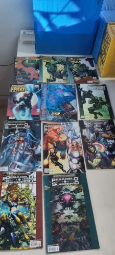 Lote 11 hqs marvel millenium especiais 