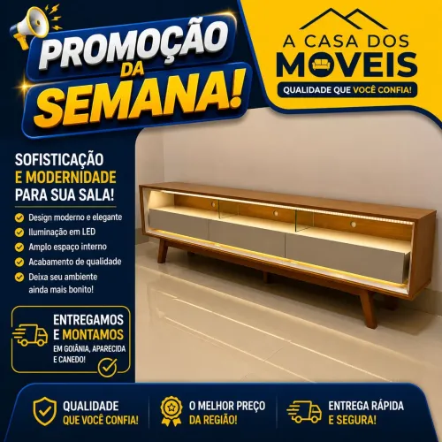Rack Requinte com Led 