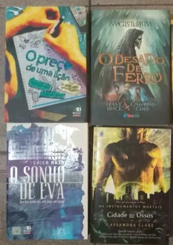Lote livros 1 - 4 liv