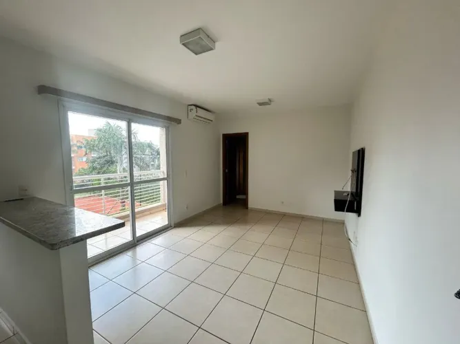 Apartamento com 1 dormitório para alugar, 49 m² - Mediterrâneo Residencial Flat - Jardim B