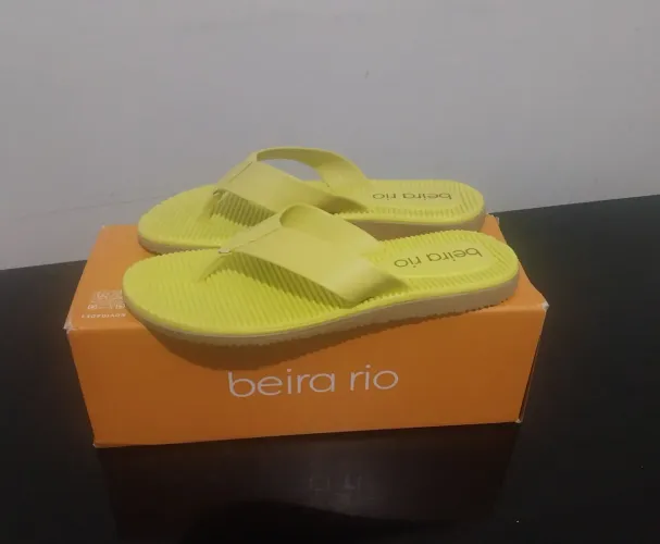 Chinelo beira rio feminina n34 novo