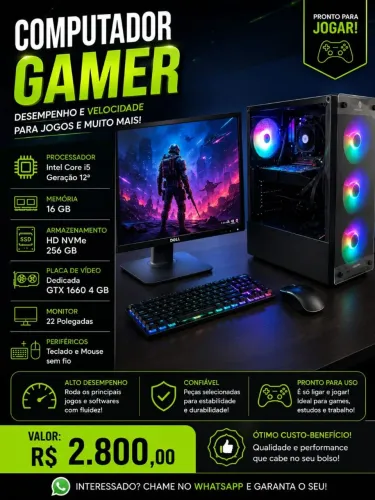 Computador gamer