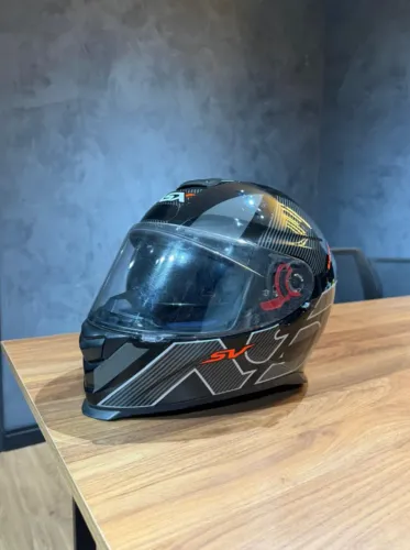 Capacete ASX SV Eagle 59/60 com lente