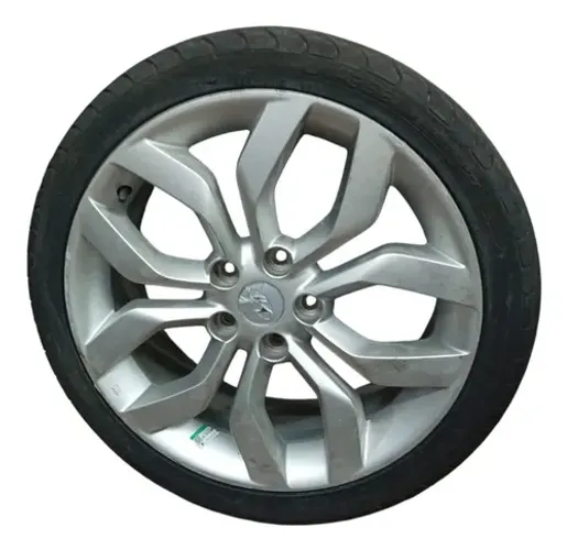 Roda com Pneu Detalhado para Hyundai Veloster 2011/2012 225/40 R18 Cinza