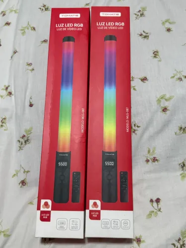 Bastão de led rgb para fotos e vídeos