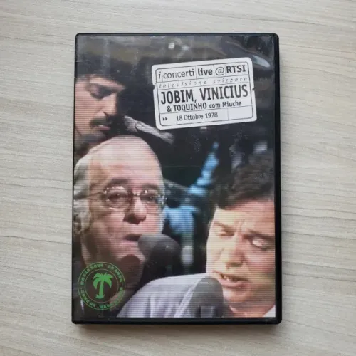 DVD i concerti live @RTSI Jobim, Vinicius & Toquinho com Miucha
