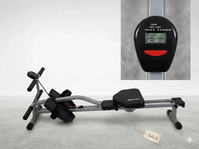 Remador de Musculação Caseira