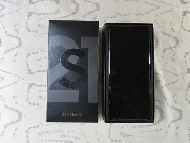 SAMSUNG GALAXY S21 ULTRA 5G 256GB / 12GB RAM + CAIXA ORIGINAL
