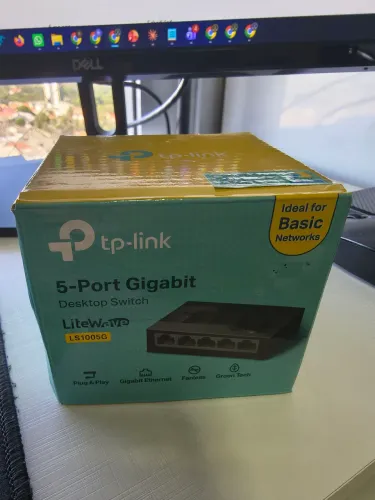switch ls1005g 5 portas tp-link Gigabit 10/100/1000