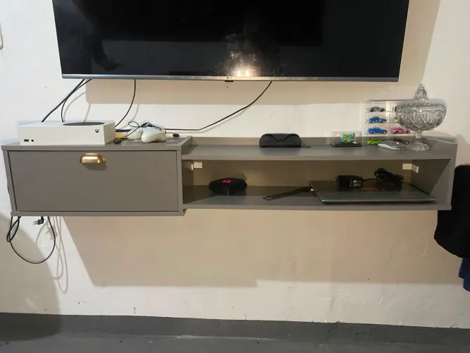 Rack Bancada Parede Home Supremo TV 55 Polegadas 