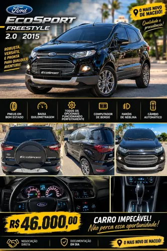 Ford Ecosport Freestyle 2.0 16V Flex 5P Aut. 2015