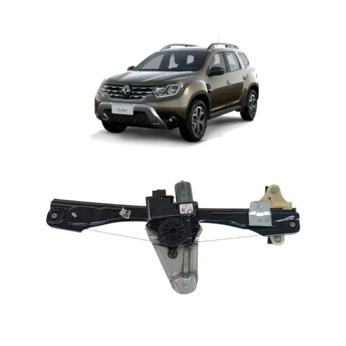 Máquina Vídro Elétrico Diant Esquerdo Renault Duster 23/24