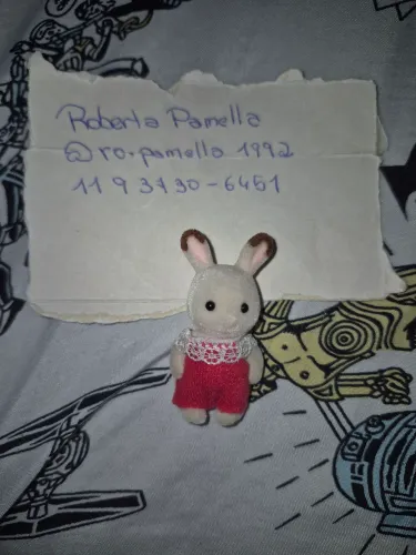 Sylvanian Families bebê coelha chocolate creme