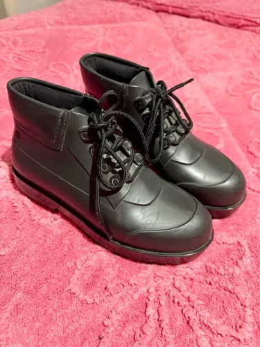 Coturno Feminino Melissa Preto