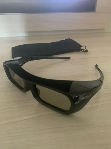 Óculos 3D Sony TDG BR250/B Recarregável Preto Original