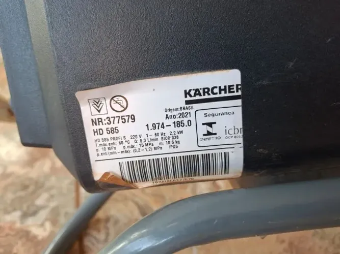 Bomba Lavadora de alta pressão Karcher HD 585
